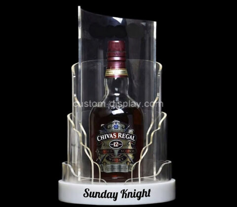 Custom acrylic liquor bottle LED display prop