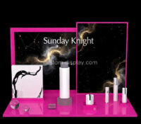 Custom plexiglass countertop makeup skincare display prop CSM-896 Custom plexiglass countertop makeup skincare display prop