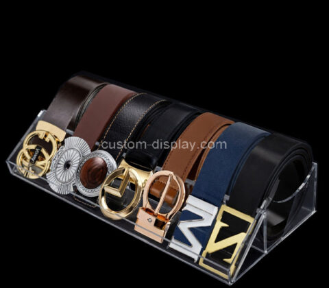 Custom acrylic belt organizer