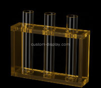 Custom acrylic tabletop flower bud vase stand rack CSO-2132 Custom acrylic tabletop flower bud vase stand rack