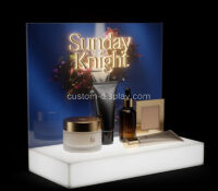 Custom acrylic LED skincare beauty display stand prop CSL-288 Custom acrylic LED skincare beauty display stand prop