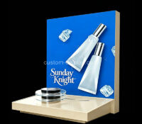 Custom acrylic LED skincare display stand CSL-289 Custom acrylic LED skincare display stand