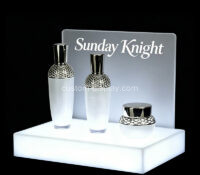 Custom acrylic perfume skincare LED display stand CSL-290 Custom acrylic perfume skincare LED display stand