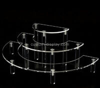 Custom acrylic 3 tiers collectible display stands CSO-2139 Custom acrylic 3 tiers collectible display stands