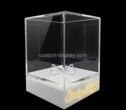 Custom acrylic ball illuminated display box