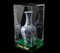 Custom acrylic artistic ceramic case LED showcase CSC-249 Custom acrylic artistic ceramic case LED showcase