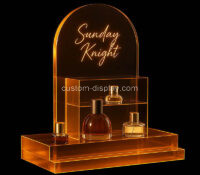 Custom acrylic perfume makeup display stand CSM-906 Custom acrylic perfume makeup display stand