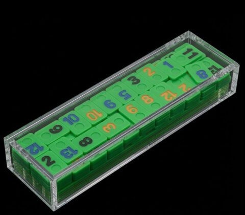 Custom acrylic rummy game box