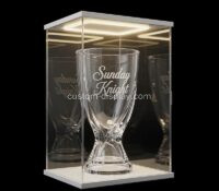 Custom acrylic collectible illuminated display box CSC-255 Custom acrylic collectible illuminated display box
