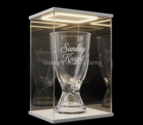 Custom acrylic collectible illuminated display box