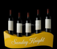 Custom acrylic wine bottles illuminated display stand CSL-301 Custom acrylic wine bottles illuminated display stand