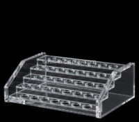 Custom acrylic 5 tiers essential oil display stand CSM-911 Custom acrylic 5 tiers essential oil display stand