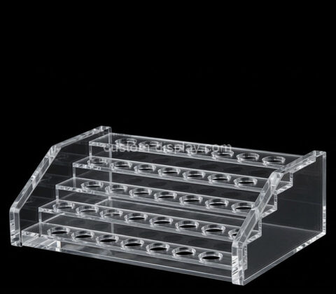 Custom acrylic 5 tiers essential oil display stand