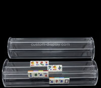 Custom acrylic double-row American mahjong holder racks CSO-2144 Custom acrylic double-row American mahjong holder racks