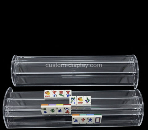 Custom acrylic double-row American mahjong holder racks
