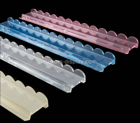Custom acrylic scalloped American mahjong rack holder set