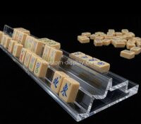Custom acrylic mahjong game rack holder CSO-2148 Custom acrylic mahjong game rack holder