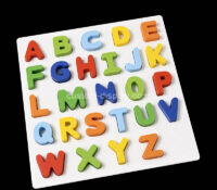 Custom acrylic colorful ABC blocks with matching tray CCA-346 Custom acrylic colorful ABC blocks with matching tray