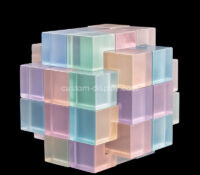 Custom acrylic 3D puzzle block CSBL-390 Custom acrylic 3D puzzle block