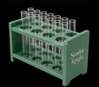 Custom acrylic laboratory test tubes storage stand holder CSO-2153 Custom acrylic laboratory test tubes storage stand holder