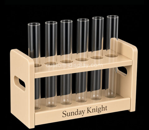 Custom acrylic labs test tube stand holder
