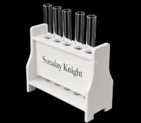 Custom acrylic test tube rack holder CSO-2155 Custom acrylic test tube rack holder