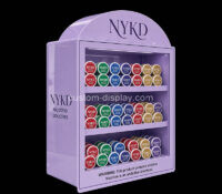Custom acrylic NYKD nicotine pouches display cabinet CSA-1908 Custom acrylic NYKD nicotine pouches display cabinet