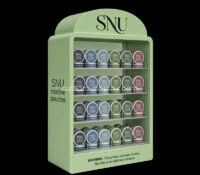 Custom acrylic 4 tiers SNU nicotine pouches display case CSA-1909 Custom acrylic 4 tiers SNU nicotine pouches display case