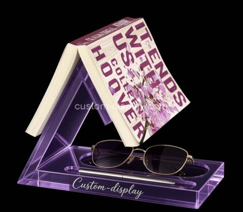 Custom acrylic reading book holder