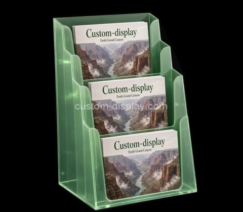 Custom acrylic wall leaflet holder