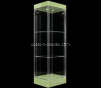 Custom acrylic 3 tiers illuminated display case CSC-266 Custom acrylic 3 tiers illuminated display case