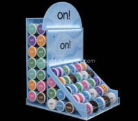 Custom acrylic ON! nicotine pouches illuminated display stand CSL-309 Custom acrylic ON! nicotine pouches illuminated display stand