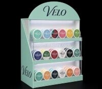 Custom acrylic 3 tiers VELO nicotine pouches LED display rack CSL-312 Custom acrylic 3 tiers VELO nicotine pouches LED display rack