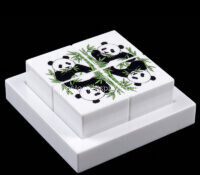 Custom puzzle block with tray CCA-363 Custom puzzle block with tray