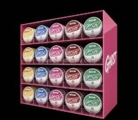 Custom GHOST nicotine displays CSA-1912 Custom GHOST nicotine displays