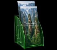 Custom acrylic countertop leaflet holder CSB-650 Custom acrylic countertop leaflet holder