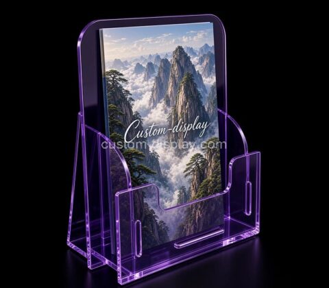 Custom pamphlet holder