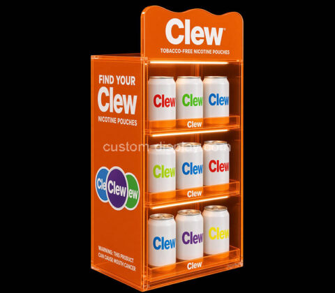 Custom Clew nicotine displays