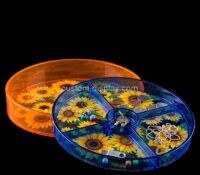Custom round catchall tray CST-355 Custom round catchall tray